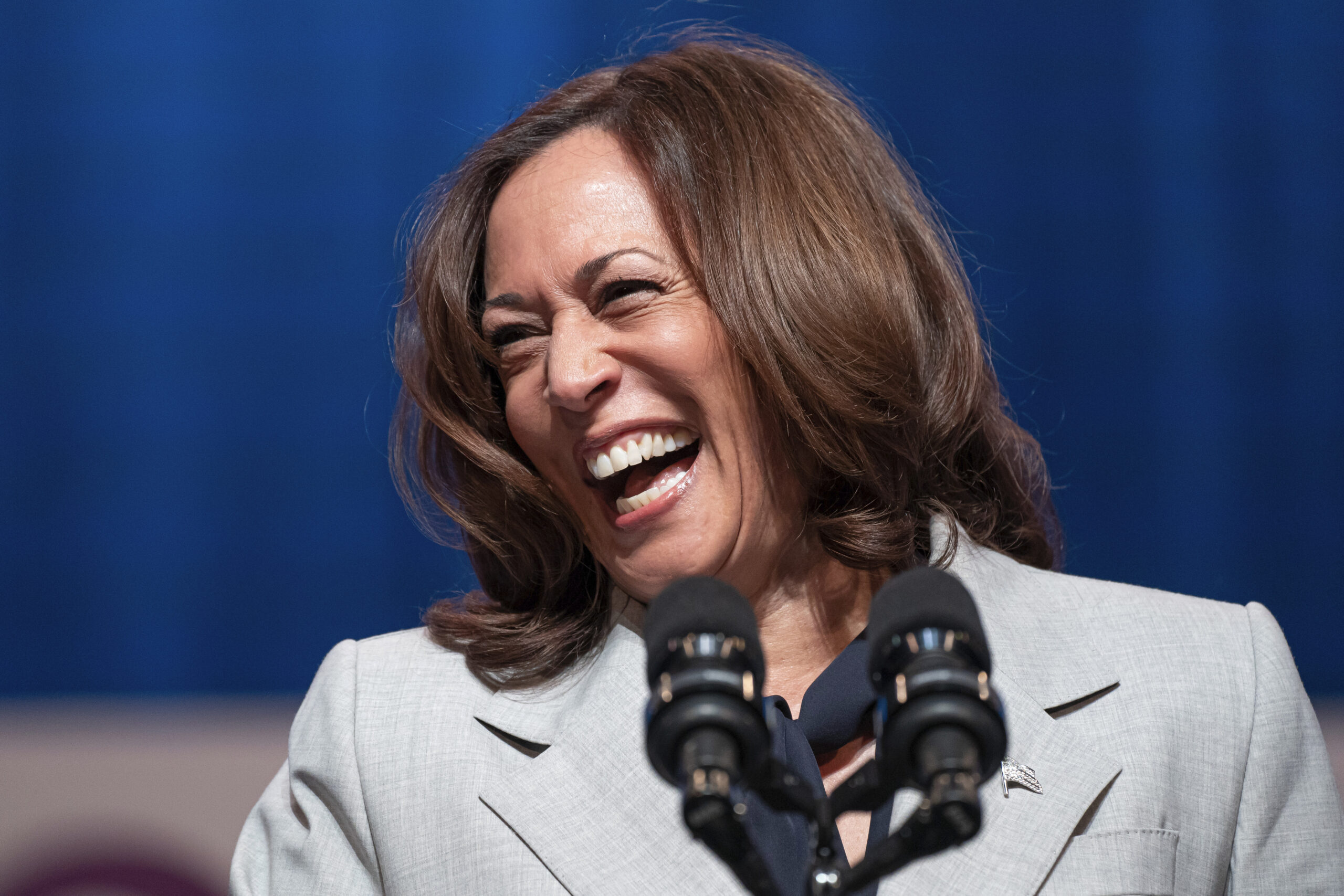 “Kamala Harris Takes the Reins, Juggles Hot-Button Issues with Joe Biden in Tow