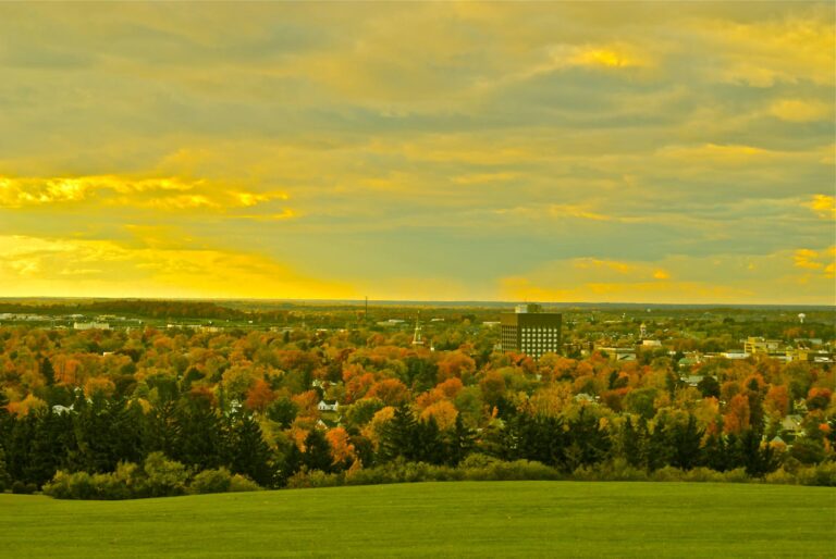 Watertown NY in Fall