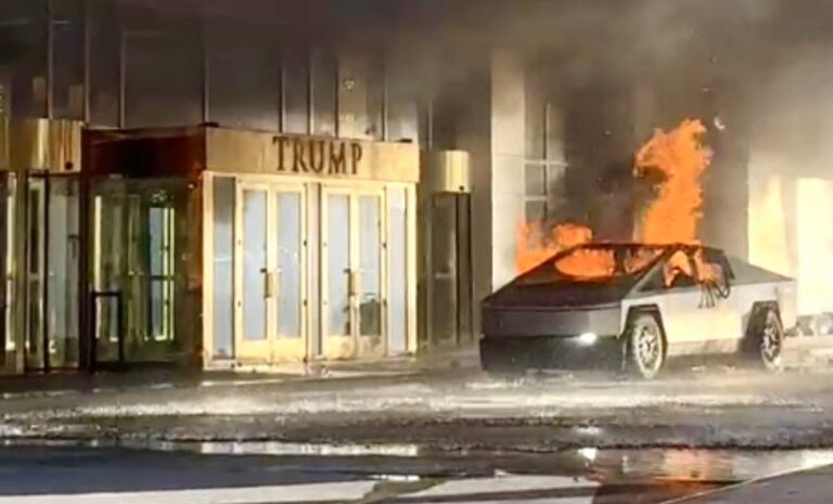 Elon Musk Cyber Truck Explosion
