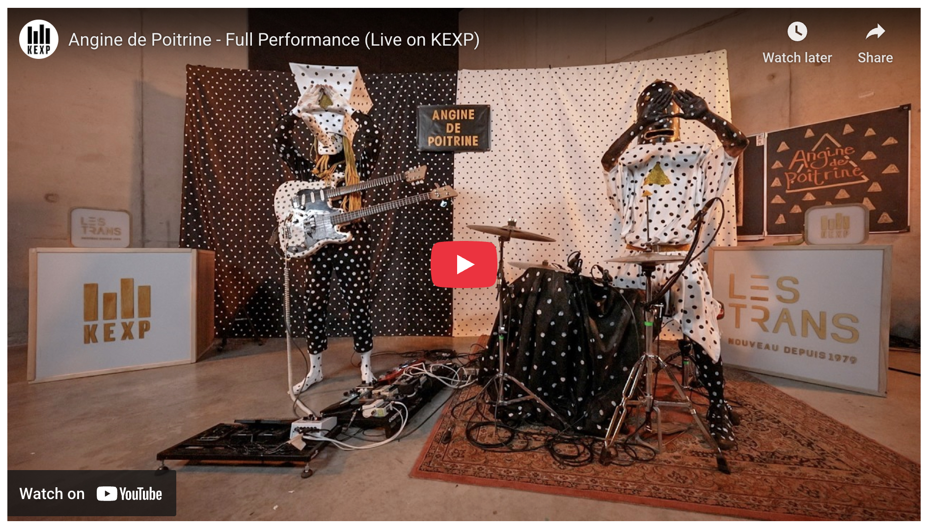 Angine de Poitrine - Full Performance (Live on KEXP)